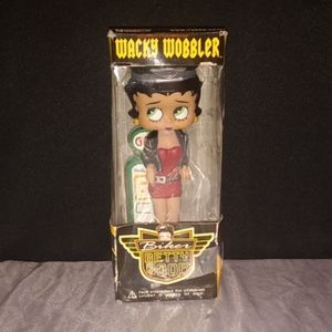 Biker Betty Boop Wacky Wobbler 2002